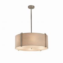  FAB-9512-WHTE-CROM - Reveal 24" Drum Pendant