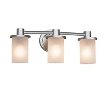  FSN-8513-10-FRCR-NCKL - Rondo 3-Light Bath Bar