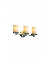  CLD-8513-10-NCKL - Rondo 3-Light Bath Bar