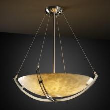  CLD-9721-35-NCKL-LED3-3000 - 18" LED Pendant Bowl w/ Crossbar