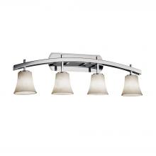 Justice Design Group CLD-8594-20-CROM-LED4-2800 - Archway 4-Light LED Bath Bar