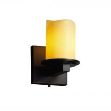  CNDL-8771-14-AMBR-MBLK-LED1-700 - Dakota 1-Light LED Wall Sconce