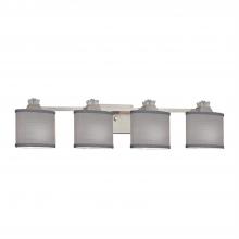  FAB-8474-30-GRAY-NCKL - Ardent 4-Light Bath Bar