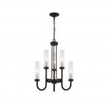  FSN-4343-CLFR-MBLK - Anchor 22" Chandelier