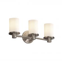  FSN-8513-10-OPAL-NCKL - Rondo 3-Light Bath Bar