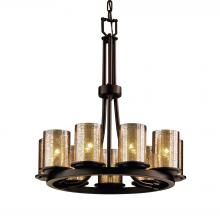  FSN-8766-10-MROR-DBRZ - Dakota 9-Light Ring Chandelier