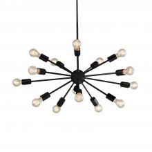  NSH-8024-MBLK - Axion 33" Chandelier