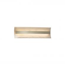 Justice Design Group PNA-8621-WAVE-NCKL - Contour 21" Linear LED Wall/Bath