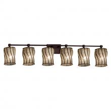  WGL-8426-10-SWCB-DBRZ - Tetra 6-Light Bath Bar