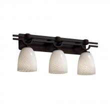 Justice Design Group FSN-8503-10-MROR-CROM - Argyle 3-Light Bath Bar