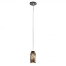  FSN-8816-15-MROR-ABRS-RIGID - Small 1-Light Pendant