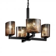  FSN-8829-15-MROR-NCKL - Modular 4-Light Chandelier