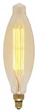  S2431 - 100 Watt BT38 Incandescent vintage style; Amber; 2000 Average rated hours; Medium Base; 120 Volt