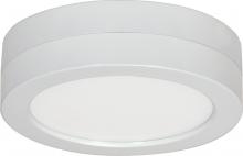  S29346 - Blink - Battery Backup Module Housing - Only For Flush Mount LED Fixture - 7" Round - White