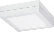  S29347 - Blink - Battery Backup Module Housing - Only For Flush Mount LED Fixture - 7" Square - White