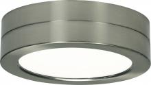  S29654 - Blink - Battery Backup Module Housing Only For Flush Mount LED Fixture - 7" Round - Brushed