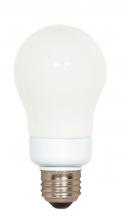  S7286 - 9 Watt; A19 Compact Fluorescent; 5000K; 82 CRI; Medium base; 120 Volt