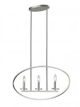 Z-Lite 2010-3L-BN - 3 Light Linear Chandelier