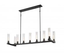  3031-9L-BRZ - 9 Light Linear Chandelier