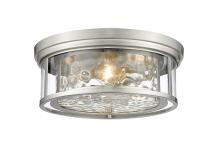  493F3-BN - 3 Light Flush Mount