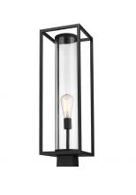  584PHBS-BK - 1 Light Outdoor Post Mount Fixture