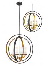  6002-4S-BZGD - 4 Light Chandelier