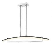  620-43-CH-LED - 1 Light Linear Chandelier