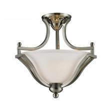  704SF-BN - 2 Light Semi Flush Mount