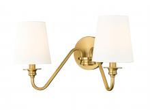  7509-2S-MGLD - 2 Light Wall Sconce