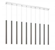  917MP24PBL-LED-10LCH - 10 Light Linear Chandelier