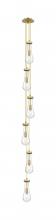 Innovations Lighting 106-451-1P-BB-G451-4CL - Owego - 6 Light - 7 inch - Brushed Brass - Multi Pendant