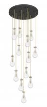 Innovations Lighting 132BK-451-1P-CB-G451-5CL - Owego - 13 Light - 32 inch - Brushed Champagne Bronze - Multi Pendant