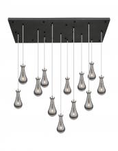  154BK-451-1P-SN-G451-5SM-20 - Owego - 13 Light - 54 inch - Brushed Satin Nickel - Multi Pendant