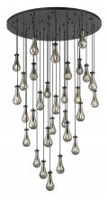  160BK-451-1P-BK-G451-5SM-20 - Owego - 31 Light - 60 inch - Matte Black - Multi Pendant