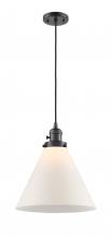 Innovations Lighting 201CSW-OB-G41-L-LED - Cone - 1 Light - 12 inch - Oil Rubbed Bronze - Cord hung - Mini Pendant