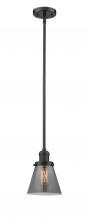 Innovations Lighting 201S-OB-G63-LED - Cone - 1 Light - 6 inch - Oil Rubbed Bronze - Stem Hung - Mini Pendant