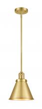  201S-SG-M13-SG-LED - Appalachian - 1 Light - 8 inch - Satin Gold - Stem Hung - Mini Pendant