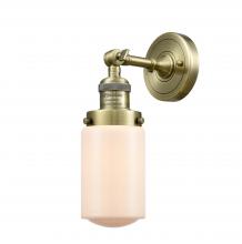  203-AB-G311-LED - Dover - 1 Light - 5 inch - Antique Brass - Sconce