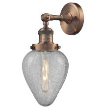  203-AC-G165-LED - Geneseo - 1 Light - 7 inch - Antique Copper - Sconce