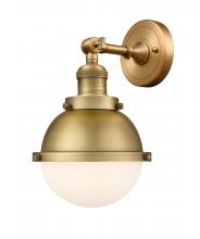  203-BB-HFS-61-BB-LED - Hampden - 1 Light - 7 inch - Brushed Brass - Sconce