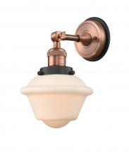  203BP-ACBK-G531 - Oxford - 1 Light - 8 inch - Antique Copper - Sconce