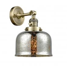  203SW-AB-G78-LED - Bell - 1 Light - 8 inch - Antique Brass - Sconce