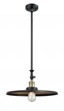  206-BAB-MFR-BK-16-LED - Appalachian - 1 Light - 16 inch - Black Antique Brass - Stem Hung - Mini Pendant