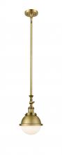  206-BB-HFS-61-BB-LED - Hampden - 1 Light - 7 inch - Brushed Brass - Stem Hung - Mini Pendant