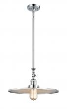  206-PC-MFR-PC-16-LED - Appalachian - 1 Light - 16 inch - Polished Chrome - Stem Hung - Mini Pendant