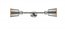  208L-PN-M9 - Addison - 2 Light - 5 inch - Polished Nickel - Bath Vanity Light