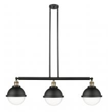  213-BAB-HFS-82-BK-LED - Hampden - 3 Light - 42 inch - Black Antique Brass - Stem Hung - Island Light