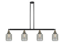  214-BAB-G262-LED - Stanton - 4 Light - 51 inch - Black Antique Brass - Stem Hung - Island Light