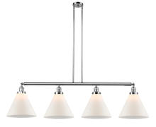 Innovations Lighting 214-PC-G41-L-LED - Cone - 4 Light - 56 inch - Polished Chrome - Stem Hung - Island Light