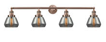  215-AC-G173 - Fulton - 4 Light - 43 inch - Antique Copper - Bath Vanity Light